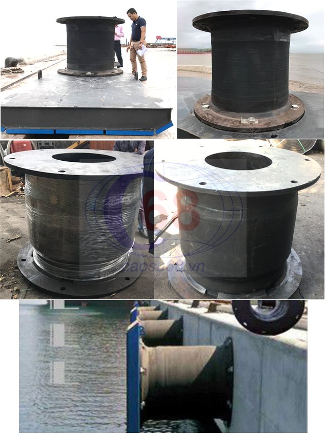 Đệm va cao su ống chỉ